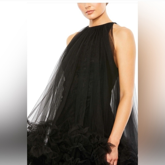 Mac duggal 68252 high low formal dress size 4 - Picture 2 of 4